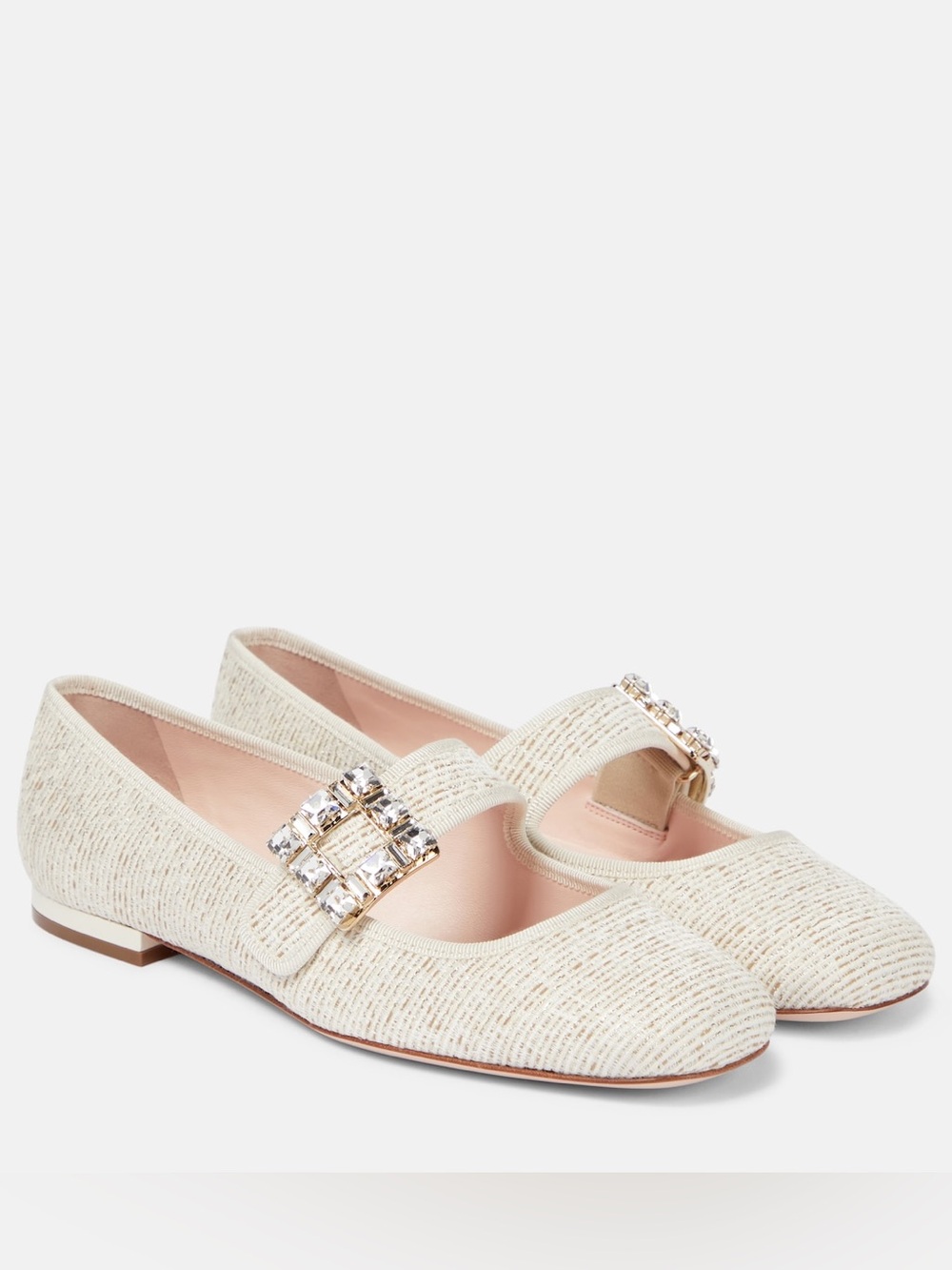 Roger Vivier Très Vivier embellished ballet flats